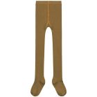 Ribbed Tights | Peanut