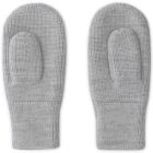 Knitted Mittens | Grey Melange
