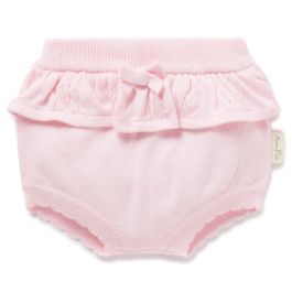 Pink Floral Knit Bloomers