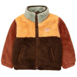 Color Block Sherpa Polar Jacket