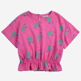 Funny Snail All Over Woven Blouse
