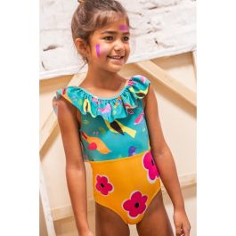 Birds Collage Spray One Piece