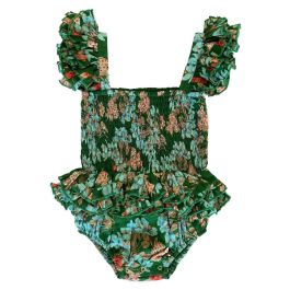Delphine Romper | Grass