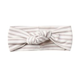 Baby Turban | Fog Stripe