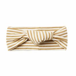 Baby Turban | Gold Stripe