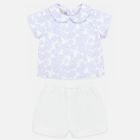 Balloons Shirt & White Shorts