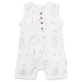 Bee Henley Romper