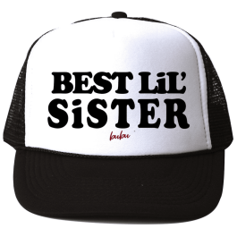 Best LiL' Sister Hat | Black