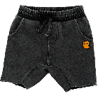 Black Wash Baby Smash Shorts