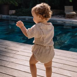 Thelme Shirt & Ami Bloomers | Biscuit Stripes