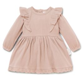 Cameo Rose Ruffle Dress