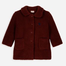 Manteau Claudine Plush Rouille