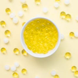 Colour Water Beads | 10g - Approx 500 water beads | Yellow