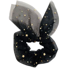 Tulle Hair Scrunchie | Black