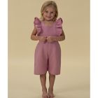 Florence Short Dungarees | Pink