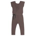 Fold Over Jumpsuit | Heather