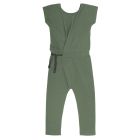 Fold Over Jumpsuit | Sage