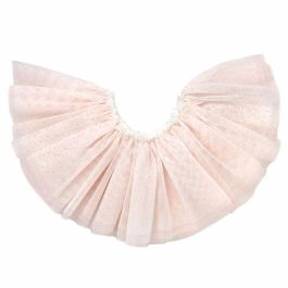 Frill Tutu Ivory Gold Over Light Blush Tulle