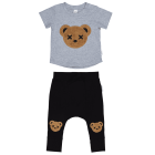 Furry Huxbear T-Shirt & Drop Crotch Pants
