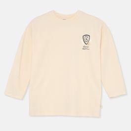 "Girl Crew" Organic Warm Tshirt | Ivory