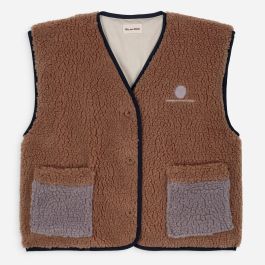 Veste Gaby Plush Marron Glacé