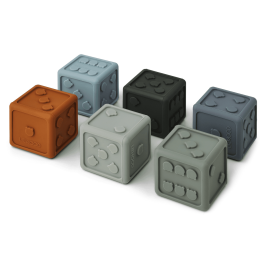 Gloria Dices 6 Pack | Blue Multi Mix