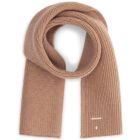 Baby Knitted Scarf | Biscuit