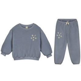 POP Teddy Dropped Shoulder Sweater & Teddy Track Pants