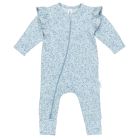 Floral Bunnies Zip Romper