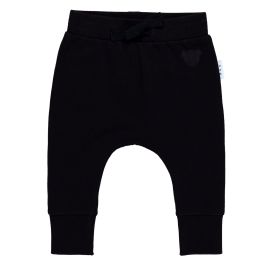 Black Fleece Drop Crotch Pant