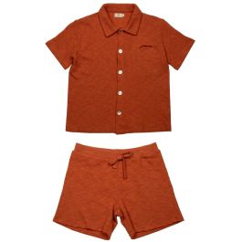 Jersey Flame Shirt & Shorts | Koi
