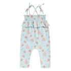 Jumpsuit Abha Vintage Blue Flowers