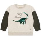 Lou Sequin Sweatshirt | Off White Melange