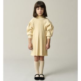 Soft Rib Dress | Stone