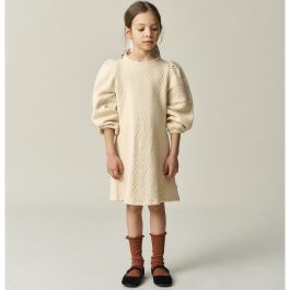 Quilted Zigzag Dress