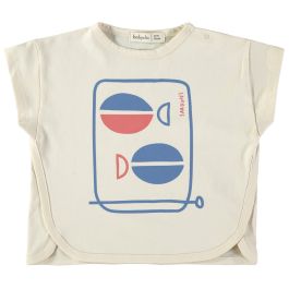 T-shirt Poisson Ecru