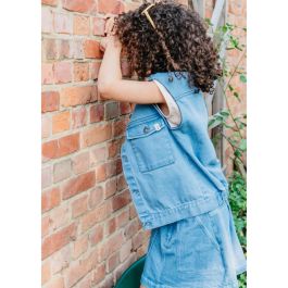 Lenny Vest Denim | Airy Blue