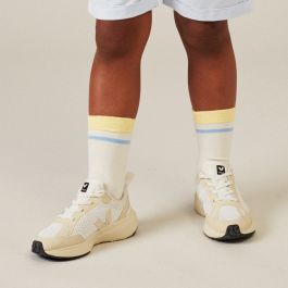 Block Color Socks  | Blue/Yellow