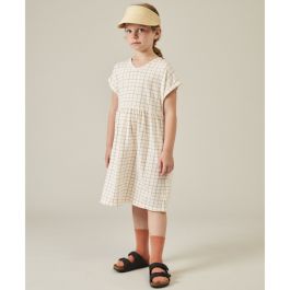 Doris Plaid Crepe Dress