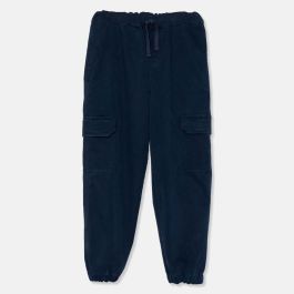 Luca Brushed Twill Cargo Pants | Navy