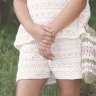 Luca Hand-Crochet Shorts