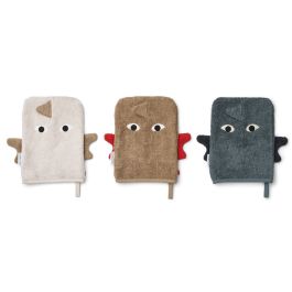 Sylvester Washcloths 3 Pack | Dragon Multi Mix