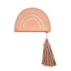 Leather Rainbow Purse