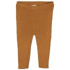 Leggings Chat Knitted Wool Blend | Saffron