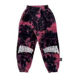 AHHHH! Tie Dye Jogging Pants | Maroon