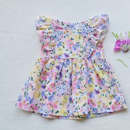 Catalina Floral Dress & Bloomer Set