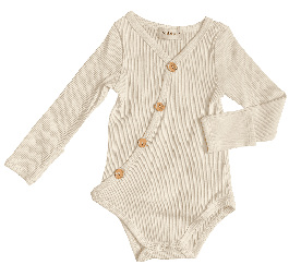 Long Sleeve Bodysuit | Milk