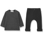 Magali Top & Marti Bottoms | Anthracite