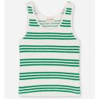 Marcel Rayure Terry Tank Top | Green
