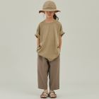 Vintage Cotton Big T & Stretch Nylon Easy Pants